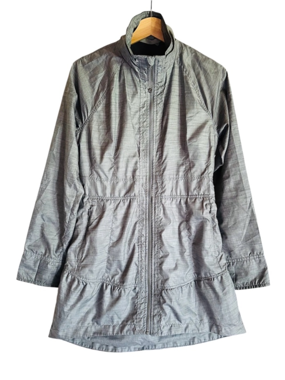 Athleta Gray Jacket/Raincoat S